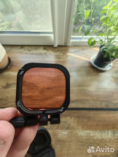 Красный фильтр PolarPro RED на бокс hero8