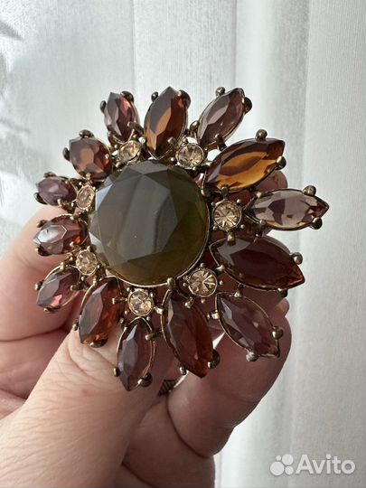 Винтажная брошь Monet