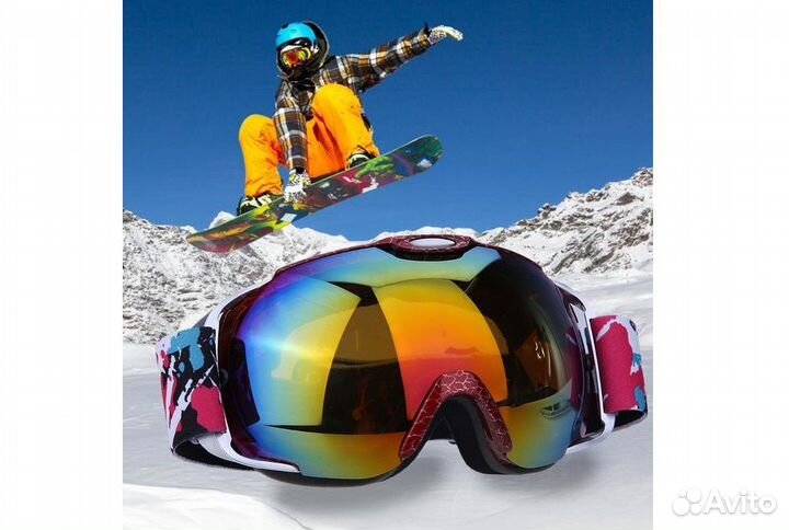 Горнолыжные маски новые