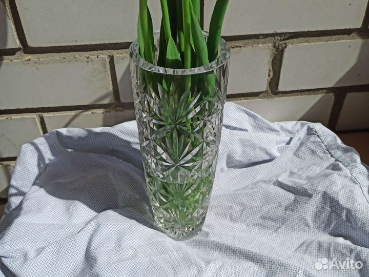 Ваза хрустальная для цветов СССР