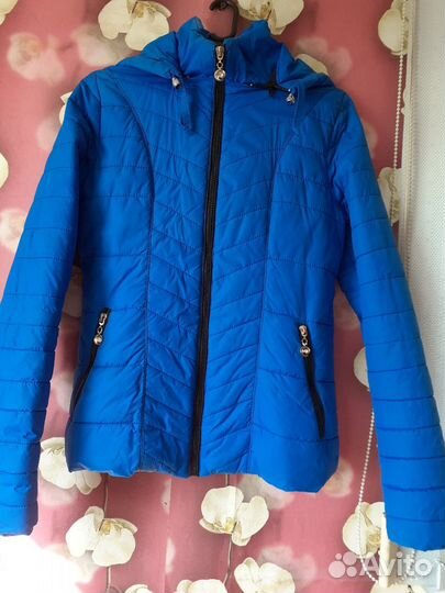 Куртка осень/весна +шапка