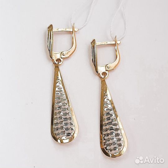 Золотые серьги (16380)
