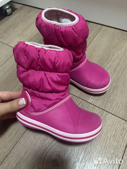 Сапоги crocs c8 для девочки