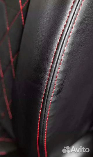 Авточехлы из экокожи Лада Веста