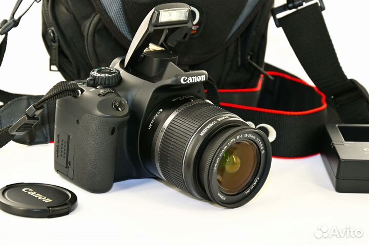 Canon EOS 550D/T2i 18.0MP зеркалка Kit 18-55