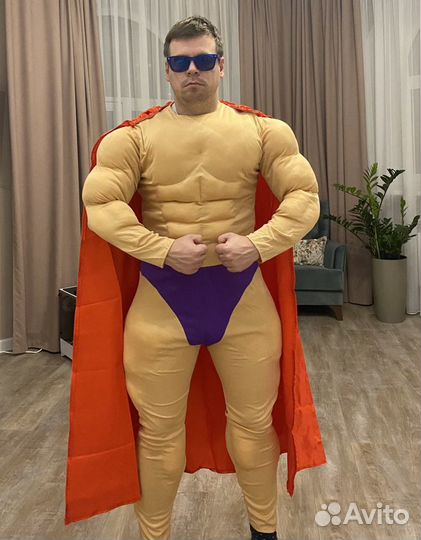 Аренда костюма Пикачу, супермен, качок