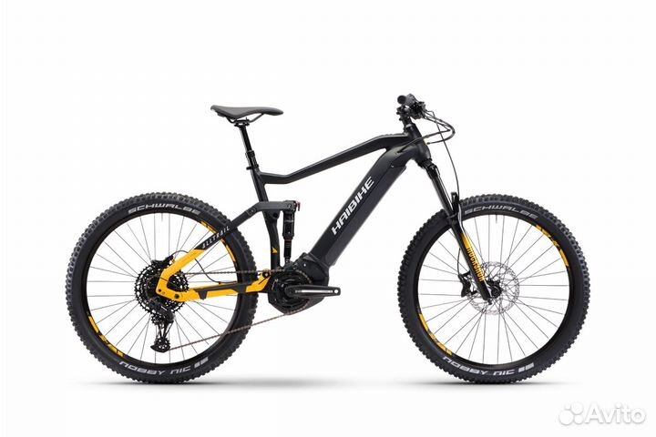 Велогибрид Haibike Xduro AllMtn 6 27.5 black-mango
