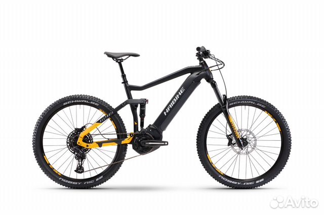 Велогибрид Haibike Xduro AllMtn 6 27.5 black-mango