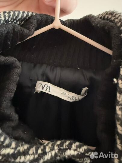 Zara Пальто мужское zara серое L