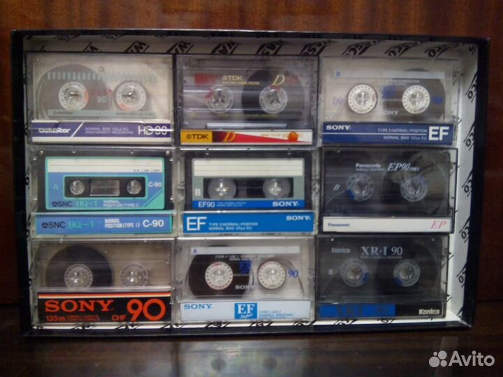 Аудио кассеты импортные, эстрада 90 мин и другие