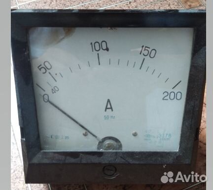 Амперметр Э 378 200А
