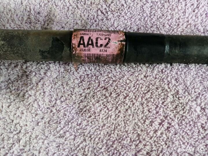 Шрус наружний с полуосью chevrolet cruz