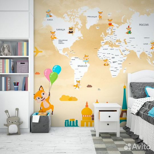 Детские фотообои 