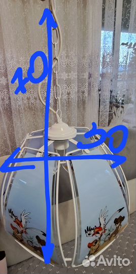 Люстра в детскую комнату