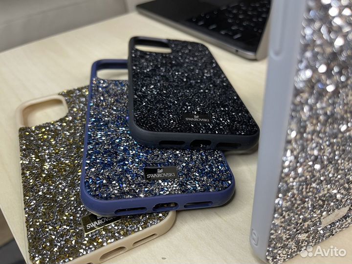 iPhone 13. Чехлы Swarovski со стразами