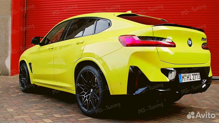 Диффузор BMW X4 G02 2023 модельный