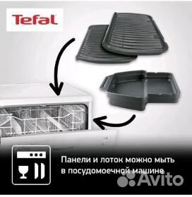 Гриль Tefal optigrill+ GC712D34