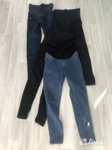 Штаны джинсы для беременных h&m