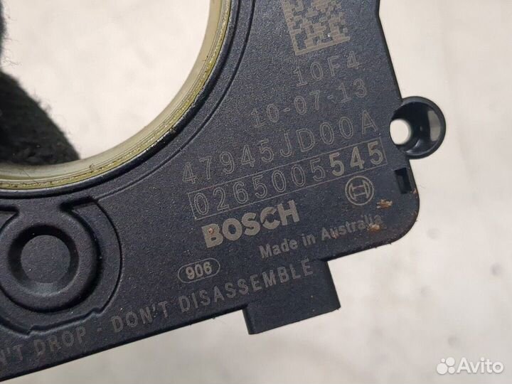 Датчик угла поворота Nissan Qashqai, 2011