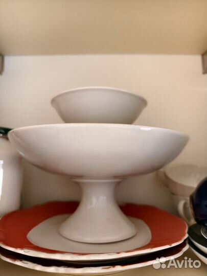 Конфетница и фруктница СССР фарфор