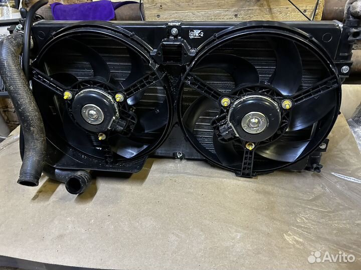 Радиатор охлаждения с вентилятором Niva Travel