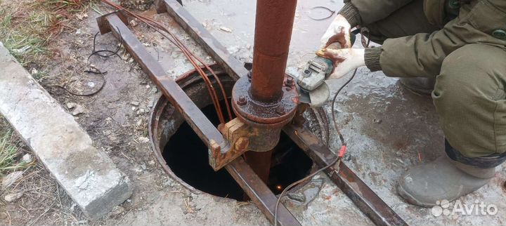 Замена насоса в скважине