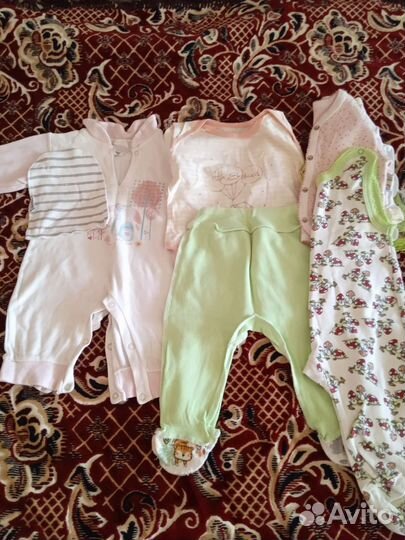 Пакет вещей на девочку