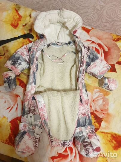 Комбинезон-трансформер 62-74см