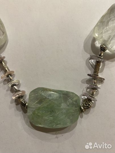 Ожерелье из флюорита