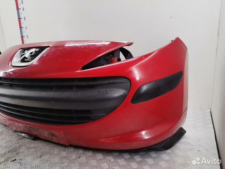 Бампер (ноускат) для Peugeot 207 R0B1F0K1V1