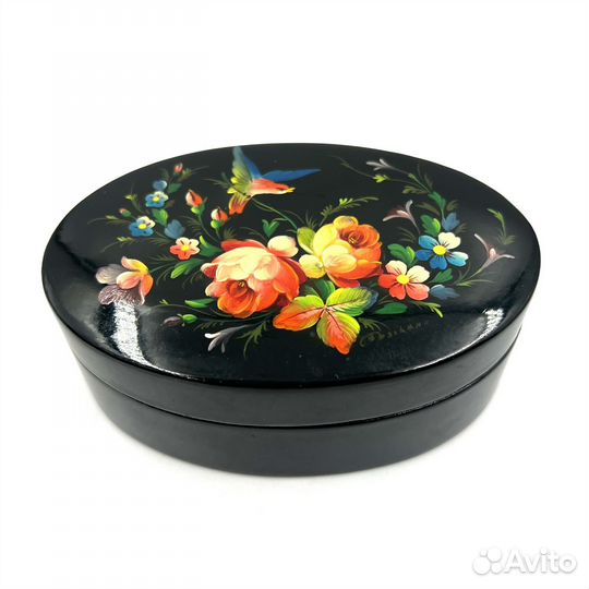 Лаковая шкатулка Федоскино автор Бударгин