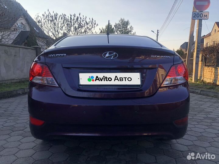 Hyundai Solaris 1.6 AT, 2011, 218 828 км