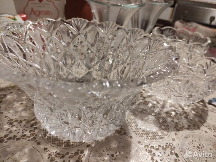 Хрустальная посуда СССР
