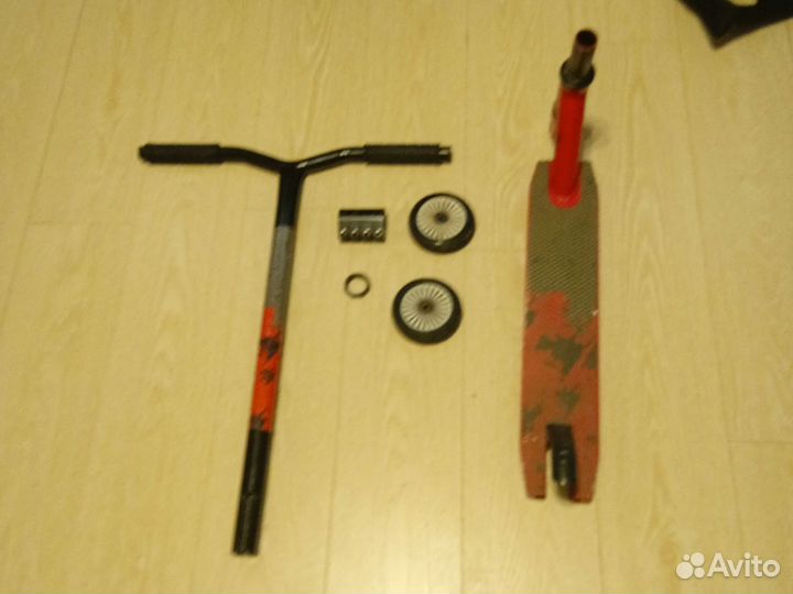 Трюковой самокат запчасти