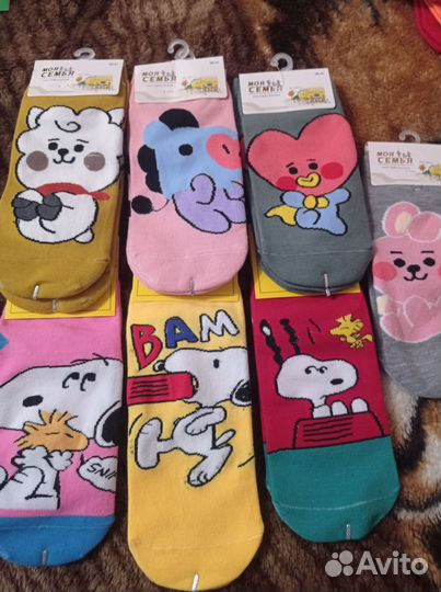 Носки короткие