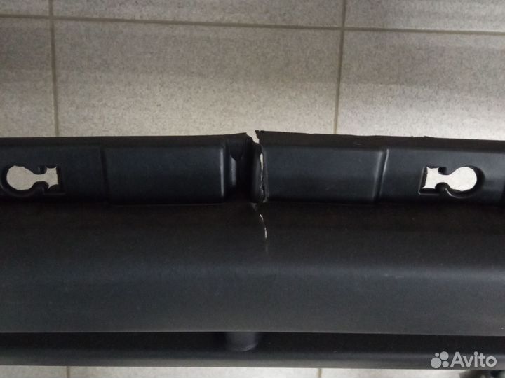 Бампер передний на mitsubishi asx