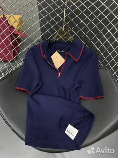 Поло MiuMiu стильное (тренд сезона)