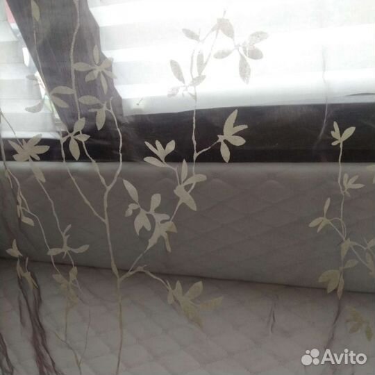 Тюль на люверсах 2 шт. 250х140 см. каждая