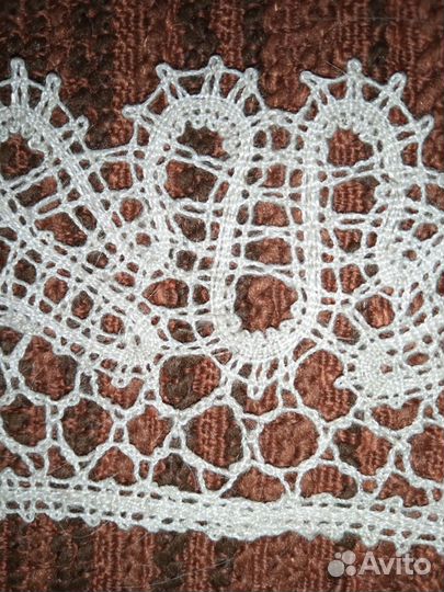 Вологодское кружево, воротник с манжетами