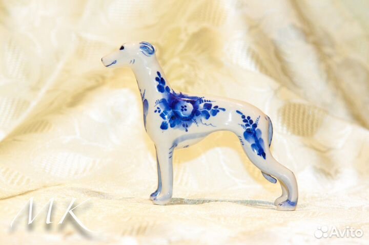Уиппет - статуэтка из фарфора