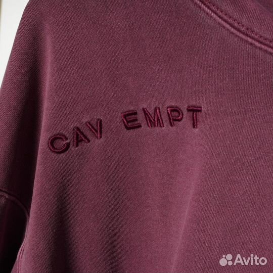 Худи Cav Empt бордовое