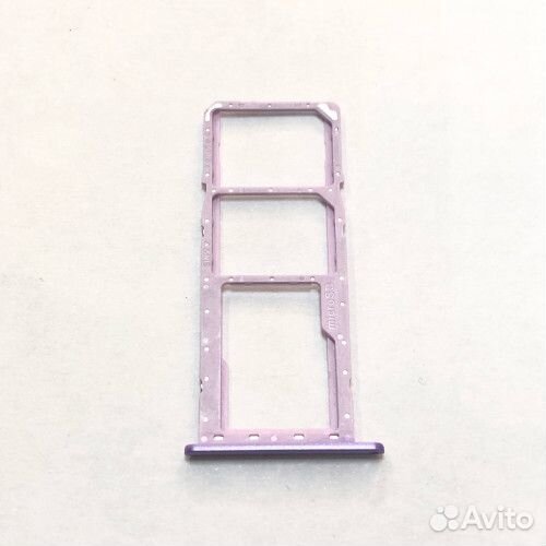 Лоток симкарты Samsung M11 фиолетовый