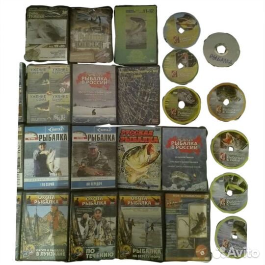 Учебные Фильмы о Рыбалке и Охоте на DVD диске