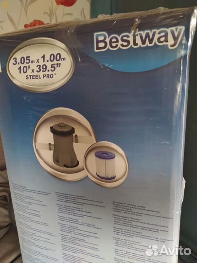 Каркасный бассейн новый