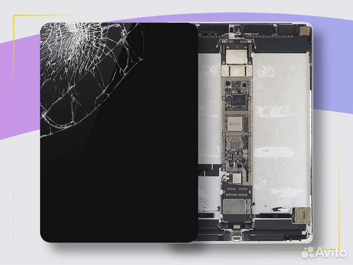 Ремонт iPad. Замена стёкол на iPad