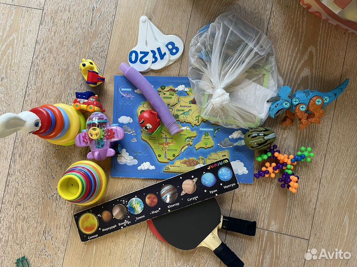 Детские игрушки пакетом бу