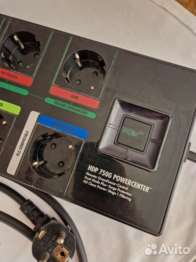 Сетевой фильтр Monster HDP 750G