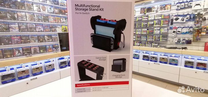 Подставка для хранения Nintendo Switch