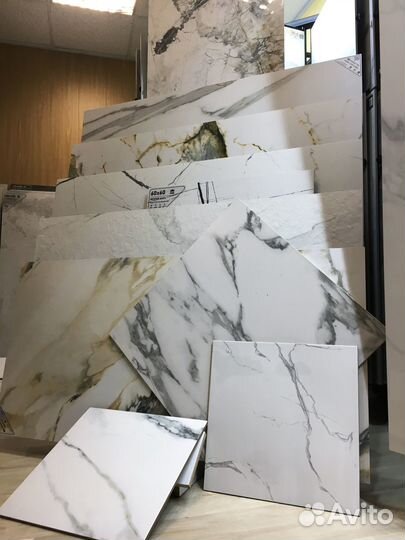 Керамогранит под мрамор