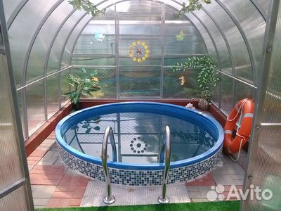 Бассейн малый. Пластиковый